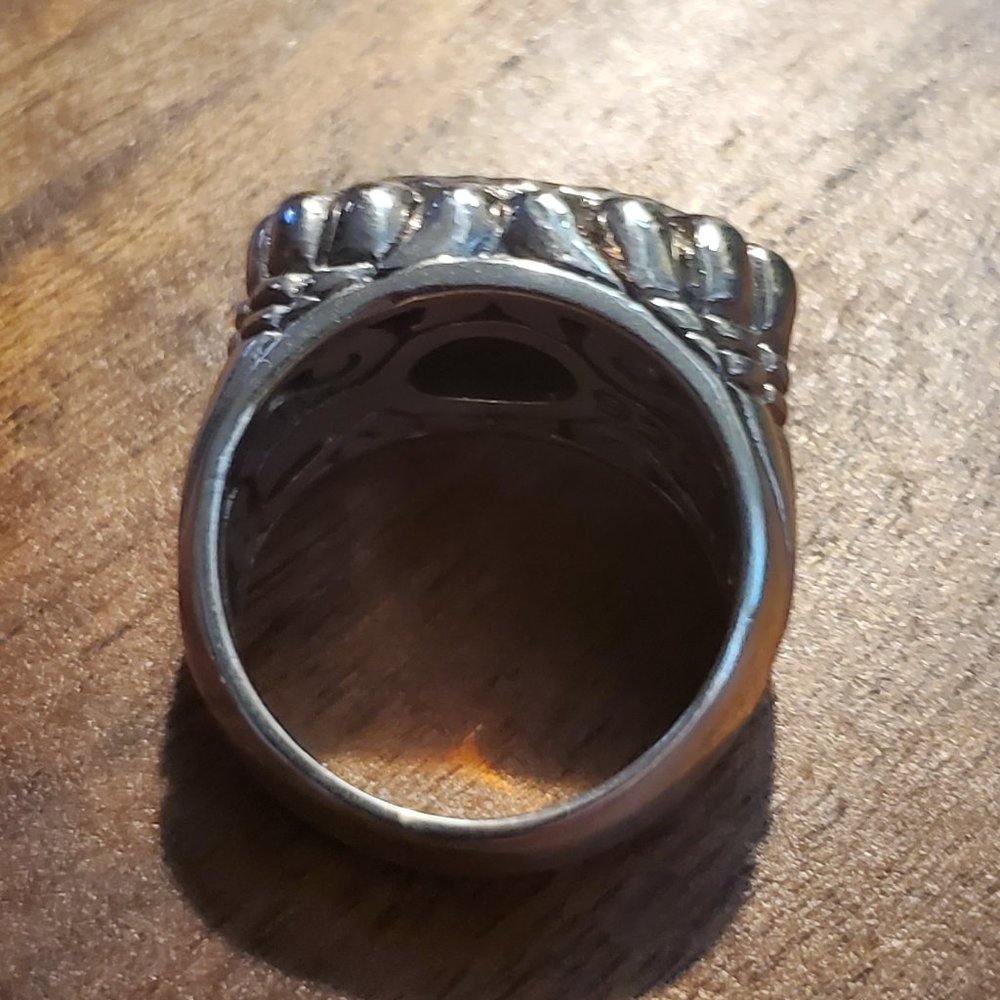 Beautiful Solid Sterling Silver Ring - image 5